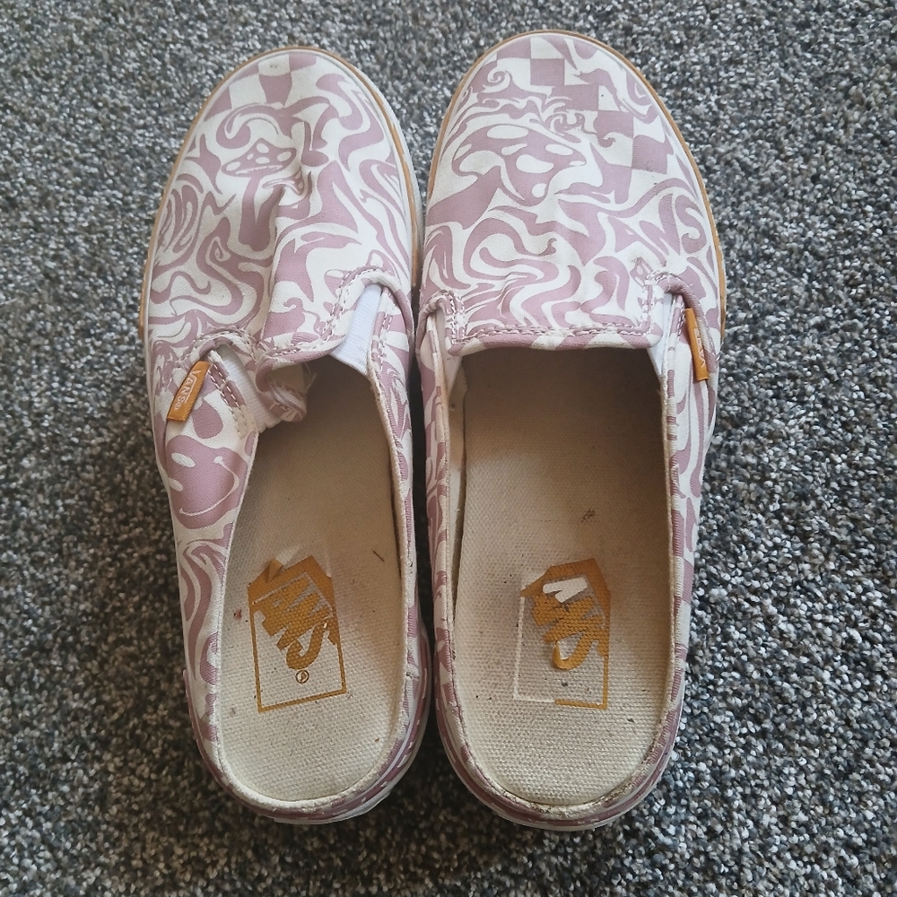 VANS PLATFORM MULES 8.5 - Picture 5 of 6